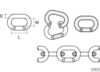 Chain link 8p d8mm s/steel<
