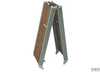 Folding gangway 190cm alu/wood