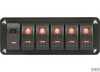 Switch panel da8n 8p red<