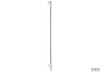 Folding pole light led h100cm white <20m