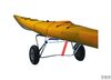 Canoes haulage wheels<