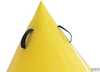 Triang marker buoy 1.5x1.5x1.5m yellow<