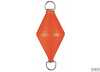 Rod mooring buoy can 800mm orange