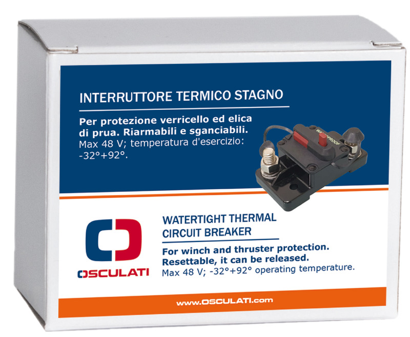 Interruttore termico stagno 50 A - Osculati 0275250