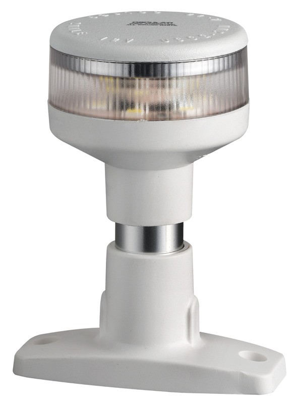 Osculati Pole light with EVOLED 360 light pull-out angular with SS base