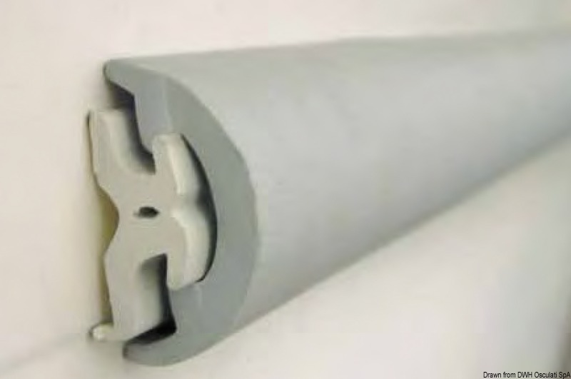 Profilo C in PVC da 40mm - UC40