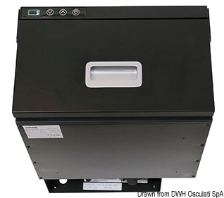 Réfrigérateur/congelateur ISOTHERM IndelDR160 inox 95+65L 12/24V