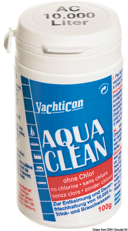 Aqua Clean 100g pulver - Osculati 5219301