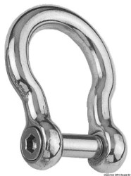 Bow shackle AISI 316 6 mm 