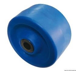 Seitenrolle, blau 135x75 mm Ø Bohrung 22 mm 