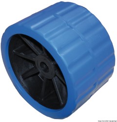Поворотный боковой ролик, синий Ø отверстия 18,5 мм