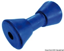 Центральный ролик, синий 190 мм Ø отверстия 21 мм