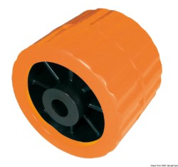 Naranja rollo de 75 mm agujero lateral Ø 15 mm