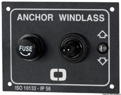 Control panel for winch 80 x 60 mm 