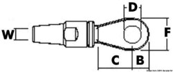Norseman snørehul terminal 12 mm