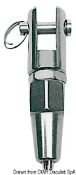 Ακροδέκτης περόνης συνδέσεως AISI 316 Ø 10 mm