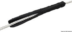 Wollen schuurbeschermer voor touw Ø 14/22 mm zwart
