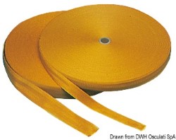 Banda de nylon, color de oro de 30 mm