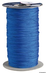Gevlochten polypropyleen, felle kleuren, blauw 2 mm