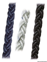 Square Line braid blue 18 mm 