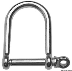 SS jaw Leathan shackle 5 mm
