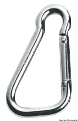Hook carabiner AISI 316 oscailt mór 10 mm