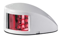 Fanale di via Mouse Deck rosso corpo ABS bianco 
