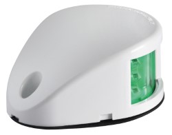 lumina de navigare verde mouse-ul Deck corp alb ABS