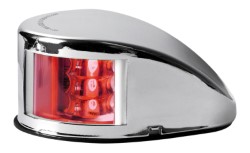 Навигационна светлина Deck Mouse червен корпус от неръждаема