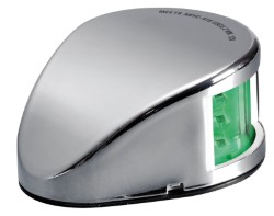 Mouse Deck Navigationslicht grün VA-Stahl Gehäuse 