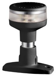 Luce di Fonda 360° Evoled in ABS nero (Blister 1Pz)