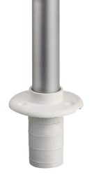 Classic aluminium pole 100 cm 225 ° hvidt lys