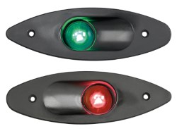 Vgrajen navigacijski ABS svetlo rdeča / črna