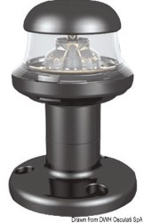 Orions sort navigation LED lys 360 °