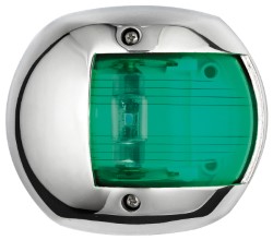 Compact 112,5 ° led verde luz de navegação