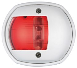 Kompakt hvid / 112,5 ° venstre ledet navigation lys