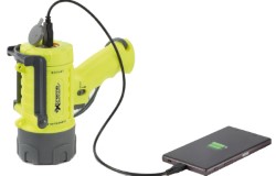 Extreme Plus watertight LED torch rechargeable 