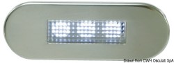 Waterdichte instapverlichting met wit LED-licht