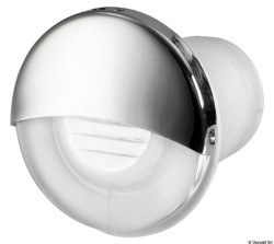 Recess fit LED courtesy light round white 