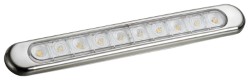 Free-standing LED light fixture AISI316 