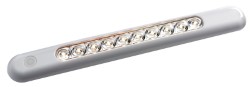 LED Aufbau-Deckenleuchte weiß 310x40x11,5 mm 