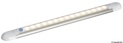 Plafoniera lineare a 14 LED bianca 12 V 