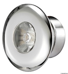 LED dzięki uprzejmości okrągłe białe światło