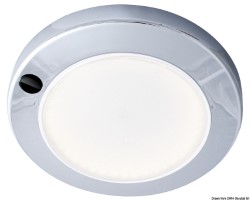 Forkromet, monteret ABS-Saturn LED loftslampe