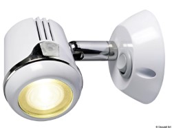 Articulated HI-POWER LED white spotlight 12/24 V 