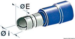 Terminali cilindrici maschio 2,5-6 mm² 