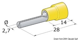 Stekker + mannelijke aansluiting 2,5-6 mm