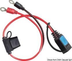 Kabel mit Ösen 6mm (Motorbatterie) 