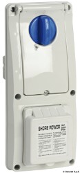 Watertight electric panel w/interlock 30A 