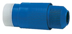 Plug 30 A 220 V blue 